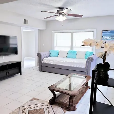 Casaazul-2605A-Couples Retreat By Beach & Pleasure Pier 1 Block Away- 2Bed 2Bath- 7 Minutes To Cruise Terminal Galveston Exterior photo