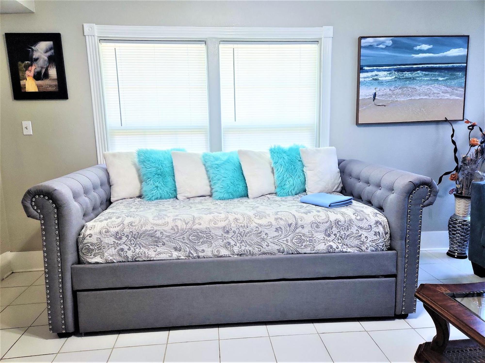 Ferienhaus Casaazul-2605a-couples Retreat By & Pleasure Pier 1 Block Away- 2bed 2bath- 7 Minutes To Cruise Terminal